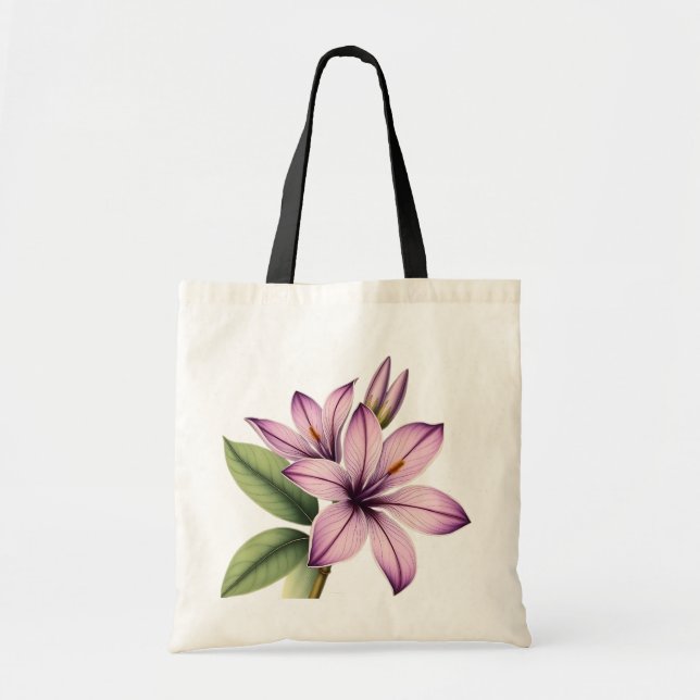 Vintage crocus tote bag (Front)