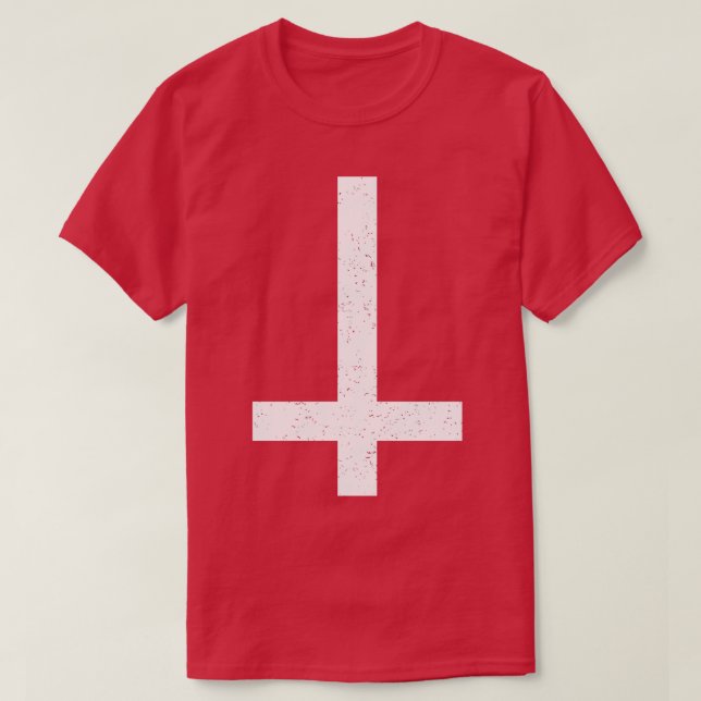 Vintage Cross of Saint Peter T-Shirt (Design Front)