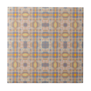 Vintage crosses pattern tile