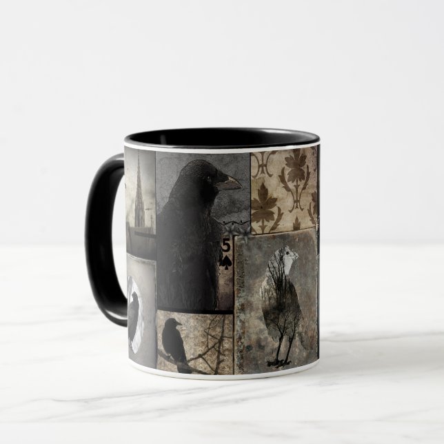 Vintage Crow Collection Mug (Front Left)