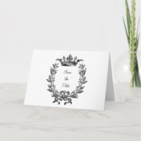 Vintage Crown and Wreath Art