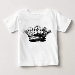 Vintage Crown - Black Baby T-Shirt