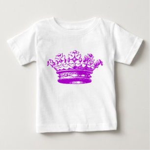 Vintage Crown - Purple Baby T-Shirt