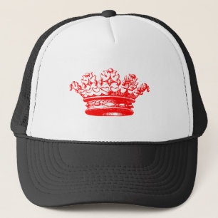 Vintage Crown - Red Trucker Hat
