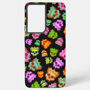 Vintage Crowned Skulls Samsung Galaxy Case