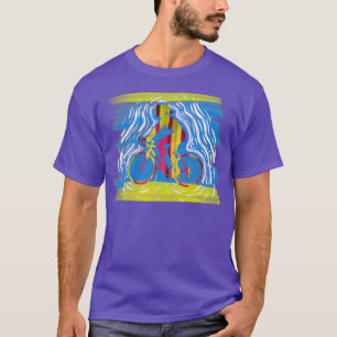 Vintage Cruiser Bike Gift for Women T-Shirt
