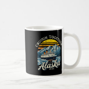 Vintage Cruisin Together Alaska 2025 Friend Family Coffee Mug