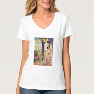 Vintage Cuba Holiday Isle of Tropics T-Shirt