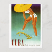 Vintage Cuba Ideal Vacation Land