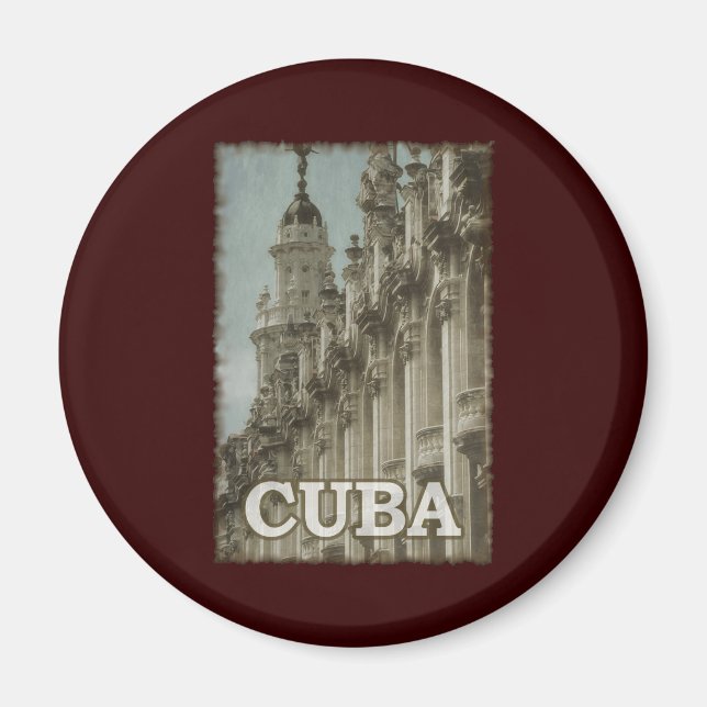 Vintage Cuba Magnet (Front)