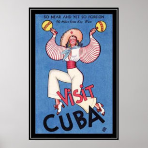 Vintage Cuba - Poster