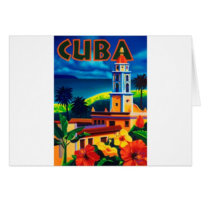 Vintage Cuba Travel (Front Horizontal)