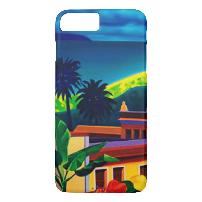 Vintage Cuba Travel Case-Mate iPhone Case (Back)