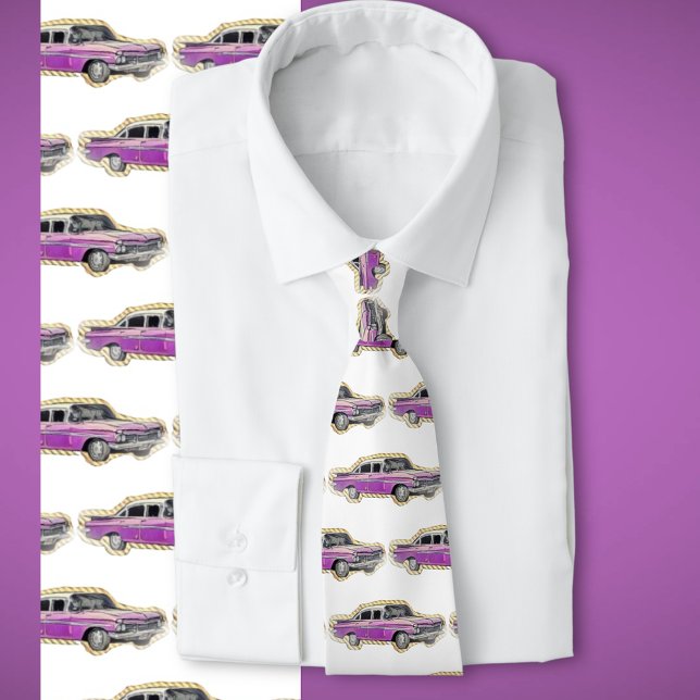 Vintage Cuban Car Tie (Vintage Cuban car tie)