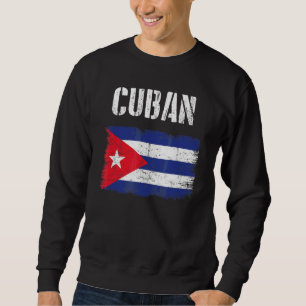 Vintage Cuban Flag Pride Cuba Roots Cuban Flag Tee