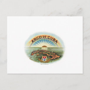 Vintage Cubano Arco de Cuba Postcard
