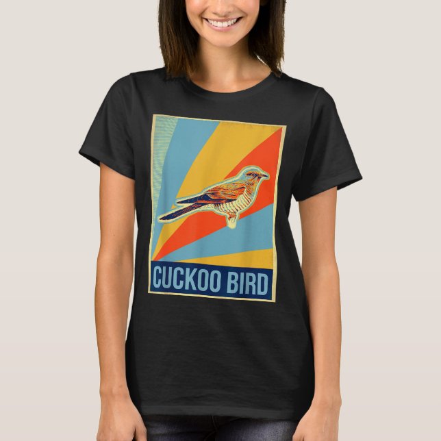 Vintage Cuckoo Bird T Shirt  (Front)