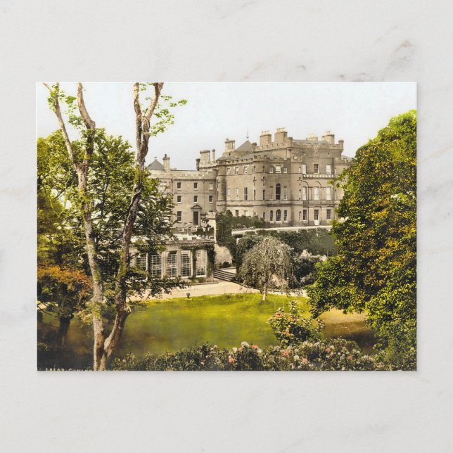Vintage Culzean Castle Scotland Postcard (Front)