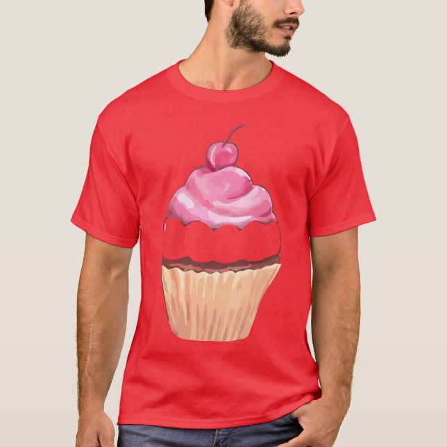 Vintage Cupcake friends T-Shirt (Front)