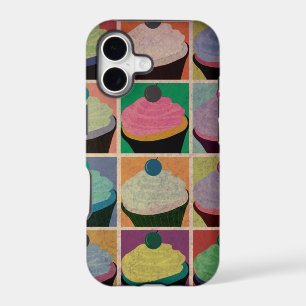 Vintage Cupcakes iPhone Case