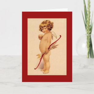 Vintage Cupid Card