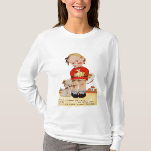 Vintage Cupid Doll Ladies LS Shirt