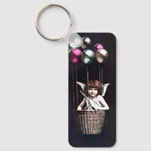 Vintage Cupid Key Ring