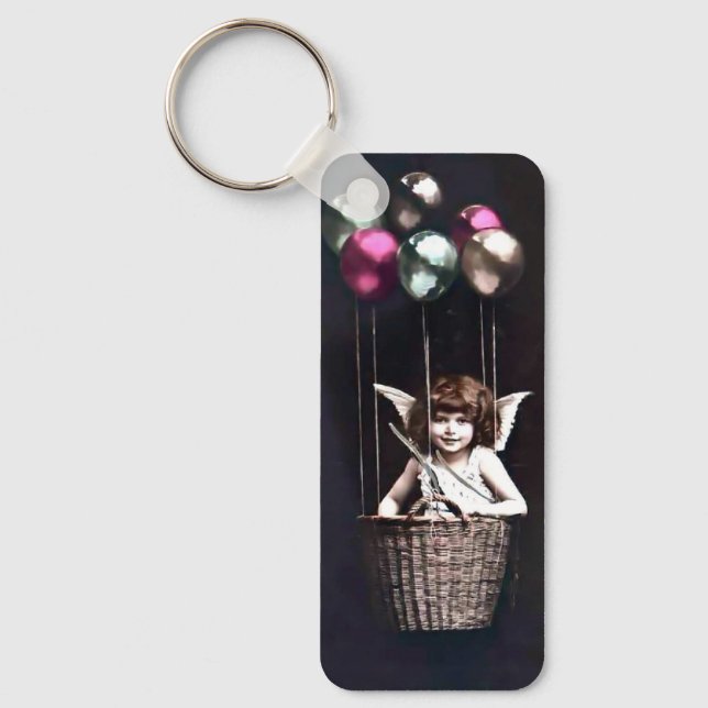 Vintage Cupid Key Ring (Front)