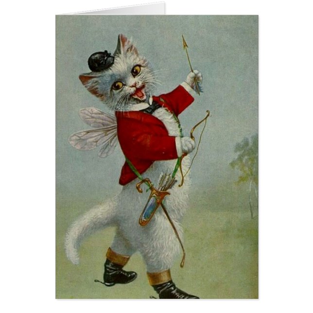 Vintage - Cupid Kitty, (Front)
