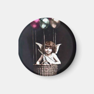 Vintage Cupid Magnet