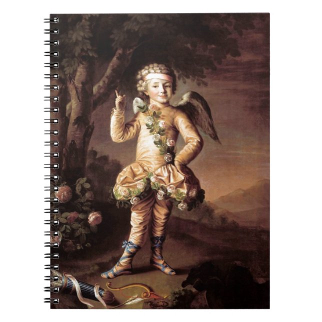 Vintage Cupid - Notebook (Front)