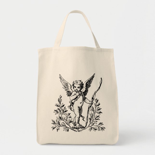 Vintage Cupid tote bag (Front)