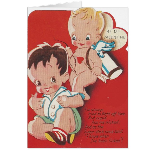 Vintage Cupid Valentine Copy (Front)