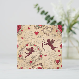Vintage Cupid's Romantic Pattern (2)