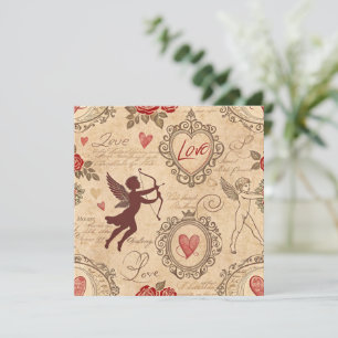 Vintage Cupid's Romantic Pattern (3)
