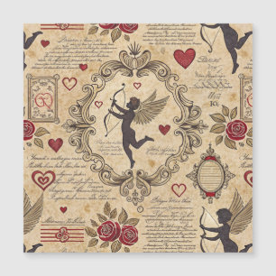 Vintage Cupid's Romantic Pattern (9)