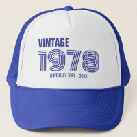 Vintage Custom 30th 40th 50th 60th Birthday Squad
