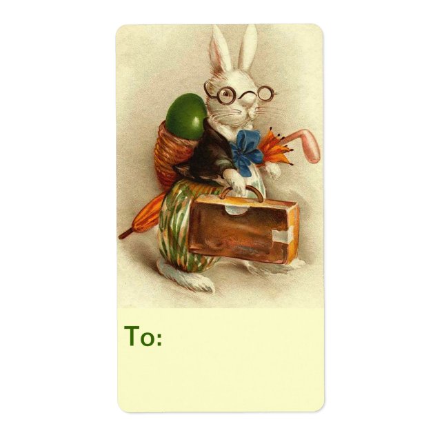 Vintage Cute Animal Easter  (Front)