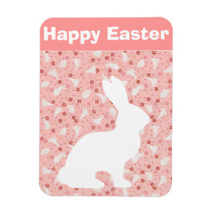 Vintage Cute Animal Easter   Bunny  Magnet