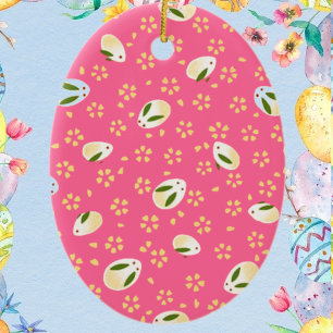 Vintage Cute Animal Easter  Ceramic Tree Decoration