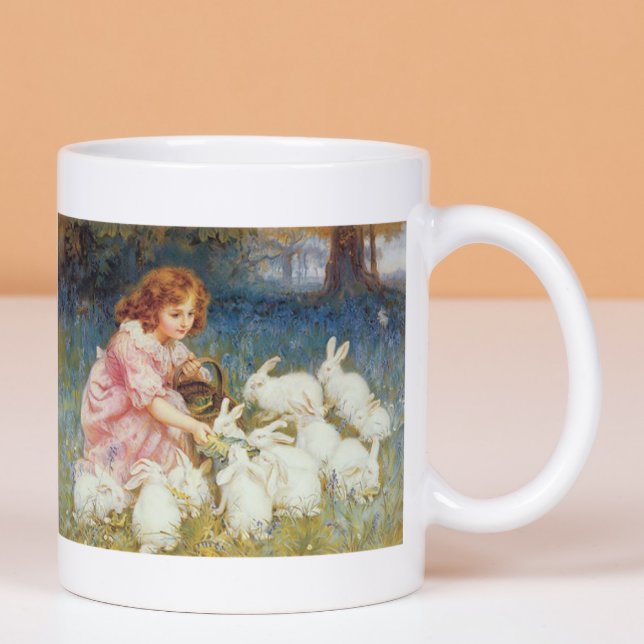 Vintage Cute Animal Easter  Coffee Mug (Creator Uploaded)