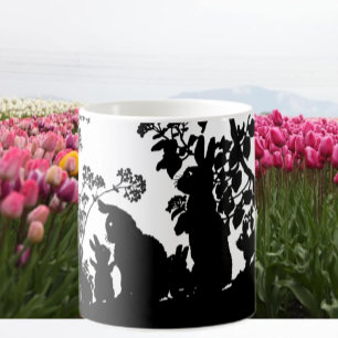 Vintage Cute Animal Easter  Coffee Mug