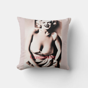 Vintage Cute Blonde Thunder_Cove  Cushion