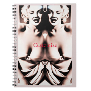 Vintage Cute Blonde Thunder_Cove Notebook