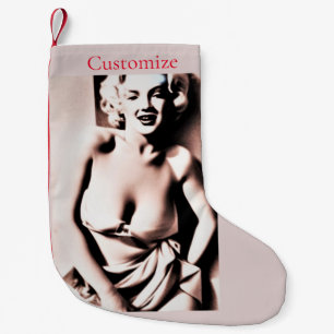 Vintage Cute Blonde Thunder_Cove  Small Christmas Stocking