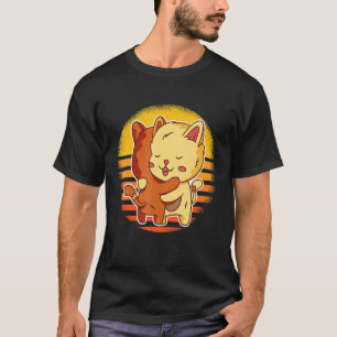 Vintage Cute Cats Hanging Retro Cats Vintage Cat T-Shirt