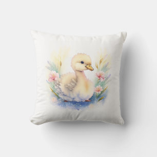 Vintage Cute Ducky  Cushion