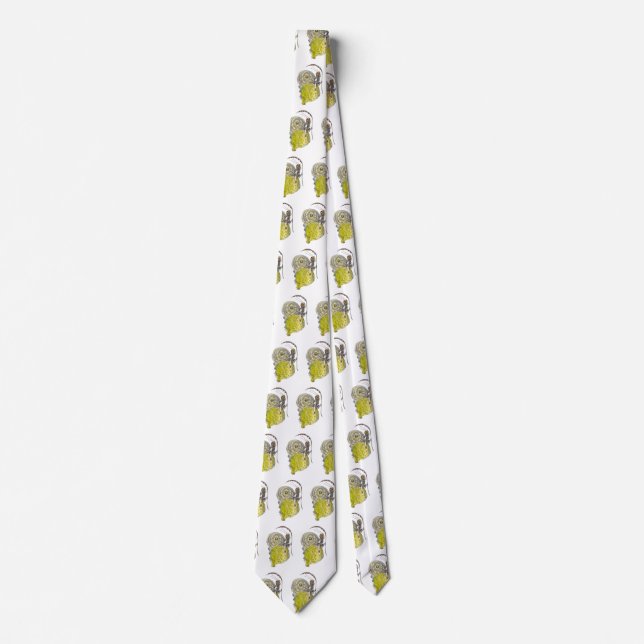 Vintage Cute Fantasy Butterfly Fairy with Wings Tie (Front)