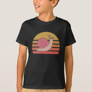 vintage cute snail   Best gift for snail lover T-Shirt