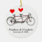 Vintage Cute Tandem Bicycle Custom Wedding